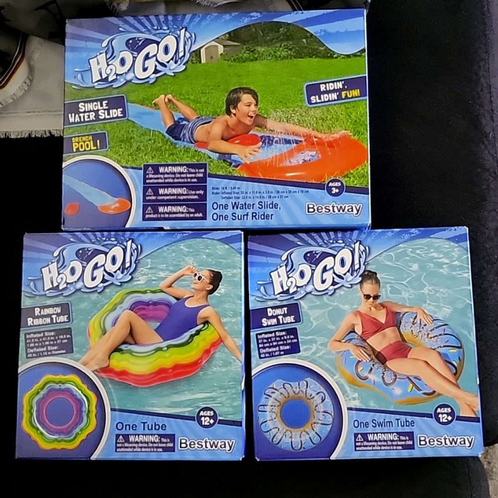 H20 go! A bundle of 3 water floaties
